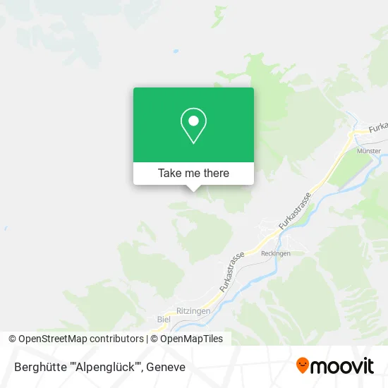 Berghütte ""Alpenglück"" map