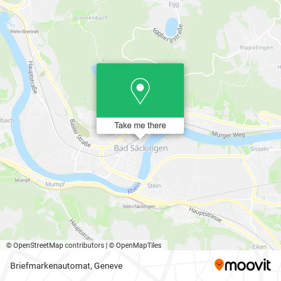 Briefmarkenautomat map