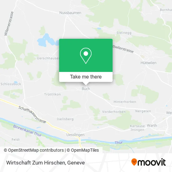 Wirtschaft Zum Hirschen map