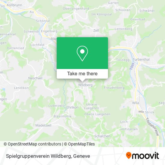 Spielgruppenverein Wildberg map