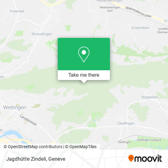 Jagdhütte Zindeli map