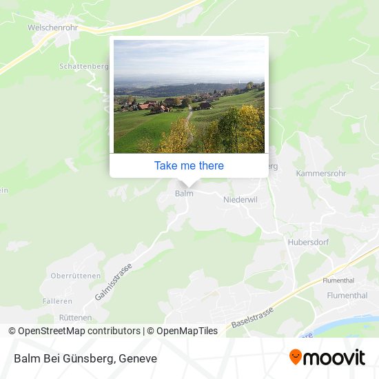 Balm Bei Günsberg map