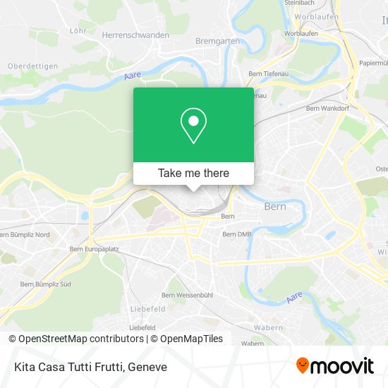 Kita Casa Tutti Frutti map