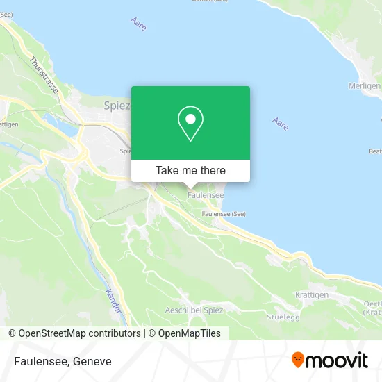 Faulensee map