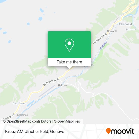 Kreuz AM Ulricher Feld map