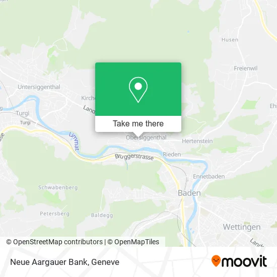 Neue Aargauer Bank map