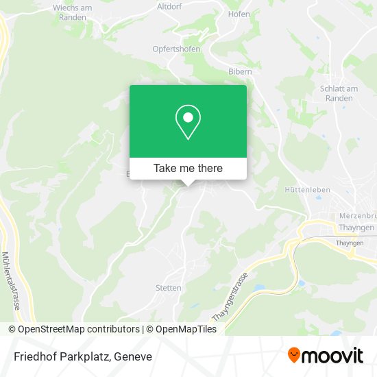 Friedhof Parkplatz map