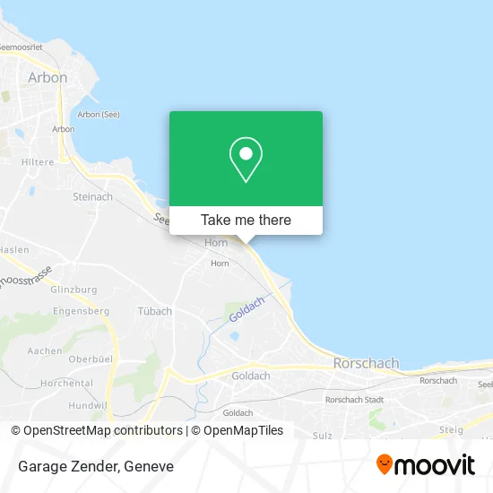 Garage Zender map