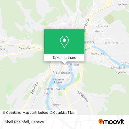 Shell Rheinfall map