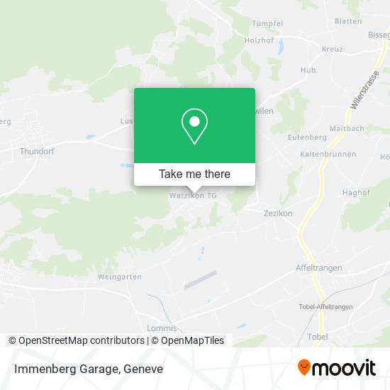 Immenberg Garage map