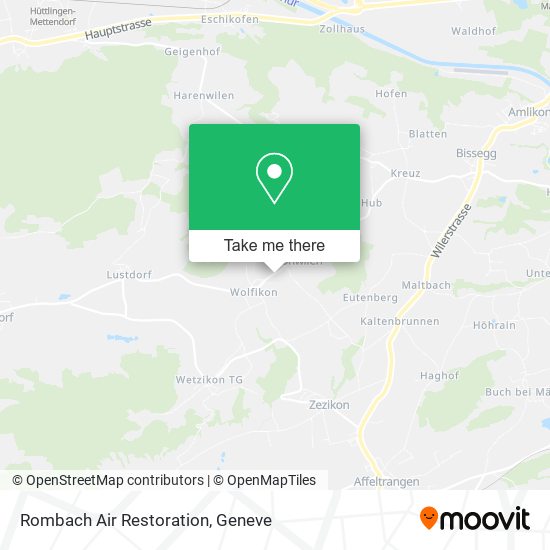 Rombach Air Restoration map
