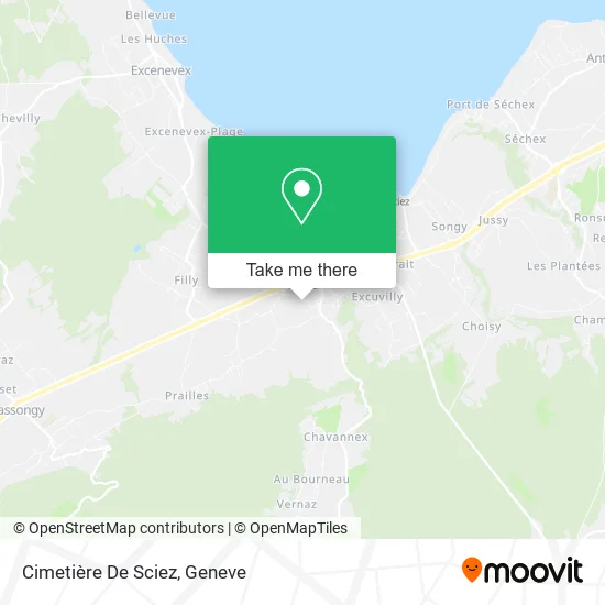 Cimetière De Sciez map