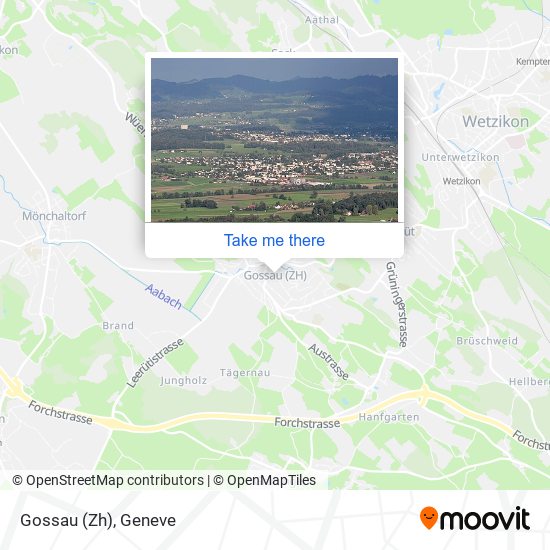 Gossau (Zh) map