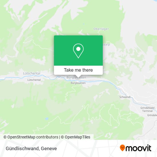 Gündlischwand map