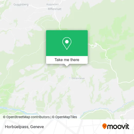Horbüelpass plan