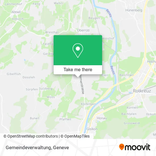 Gemeindeverwaltung map