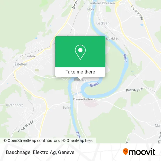 Baschnagel Elektro Ag map