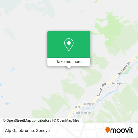 Alp Galebrunne map