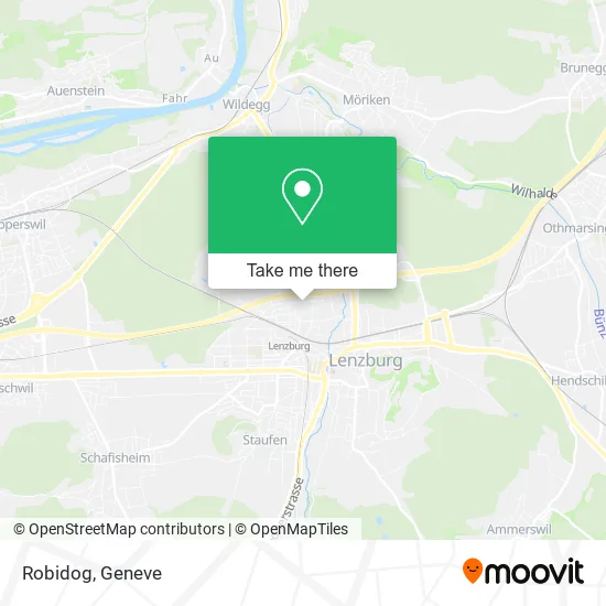 Robidog map