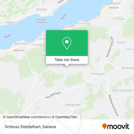 Schloss Gündelhart map