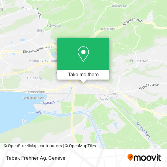 Tabak Frehner Ag map