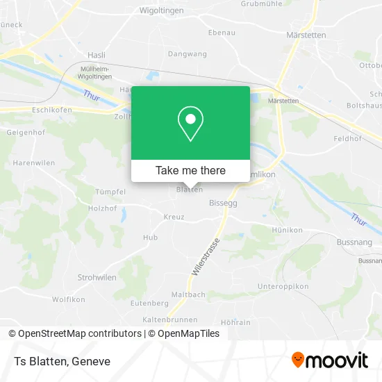 Ts Blatten map
