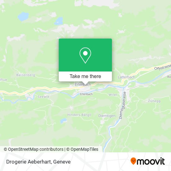 Drogerie Aeberhart map