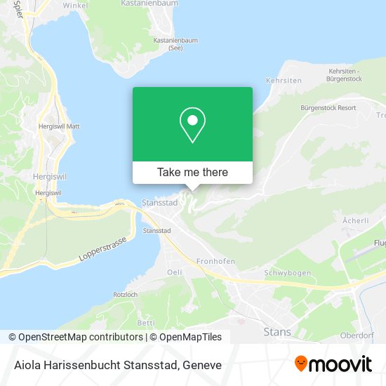 Aiola Harissenbucht Stansstad map