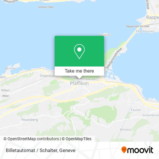 Billetautomat / Schalter map