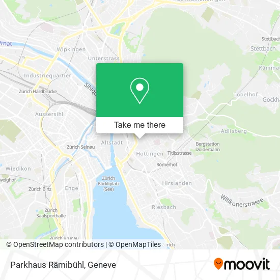 Parkhaus Rämibühl map