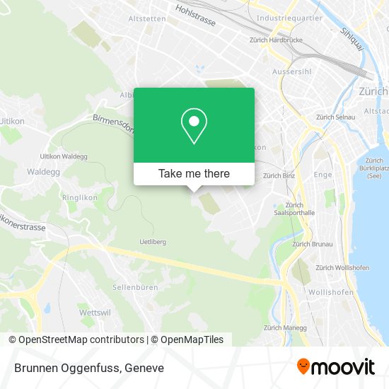 Brunnen Oggenfuss map