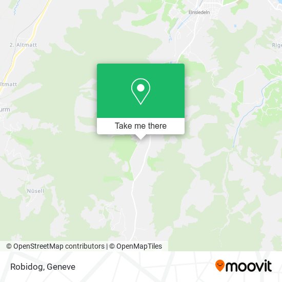 Robidog map