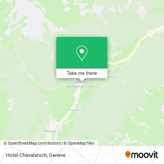 Hotel Chavalatsch map