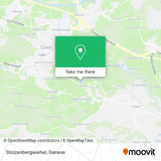 Stolzenbergweiher map