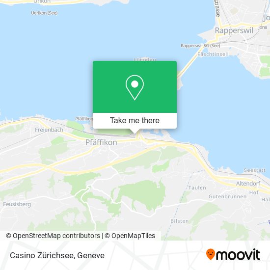 Casino Zürichsee map