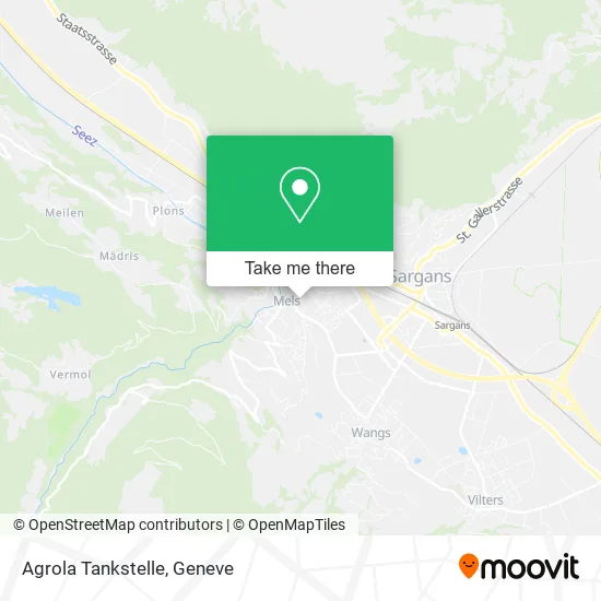 Agrola Tankstelle map
