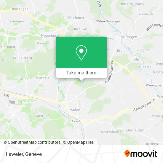 Iisweier map
