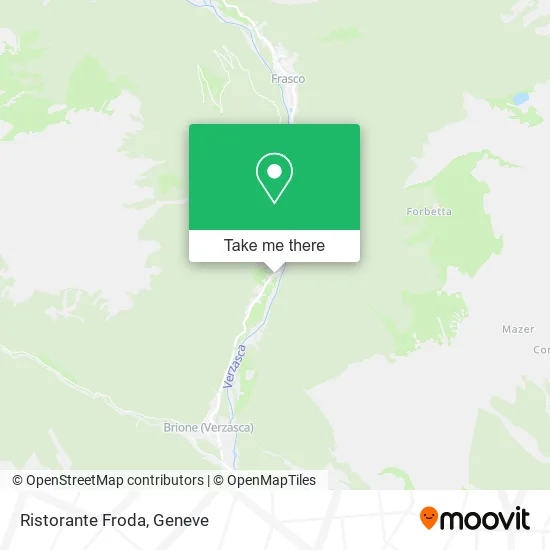Ristorante Froda map