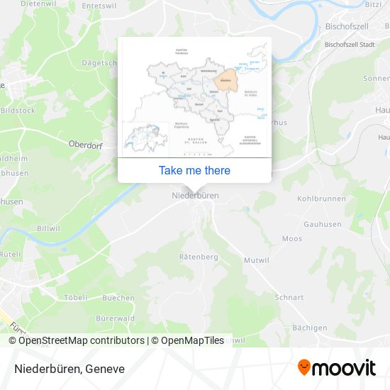 Niederbüren plan