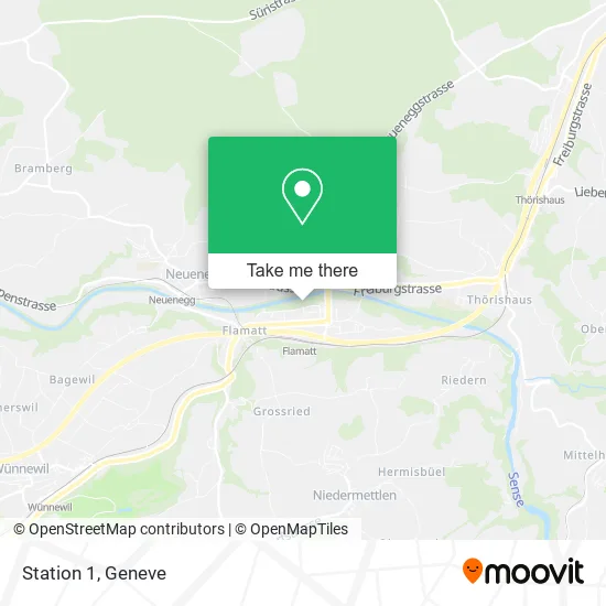 Station 1 map