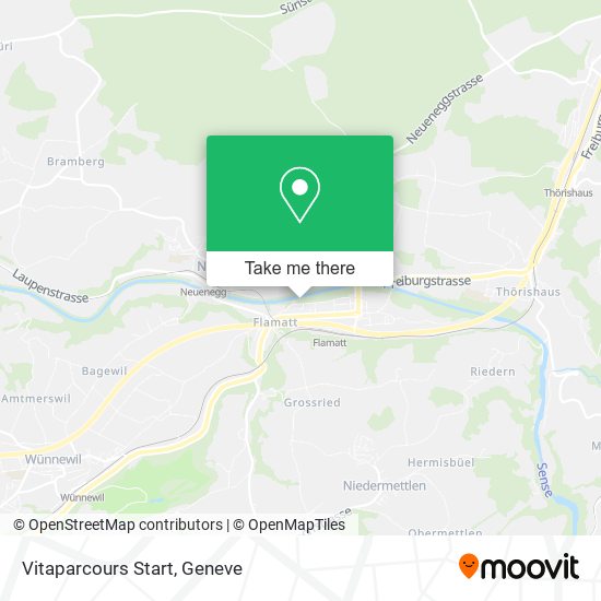 Vitaparcours Start map