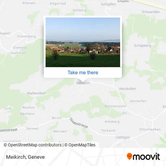 Meikirch map