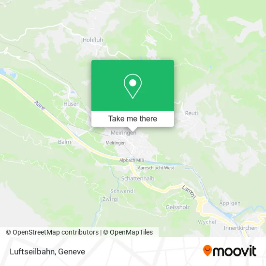 Luftseilbahn map