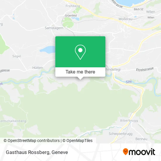 Gasthaus Rossberg map