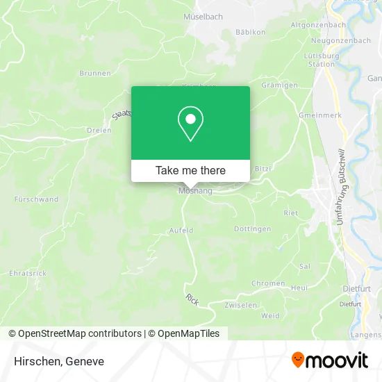 Hirschen map