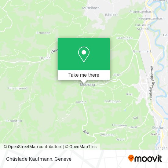 Chäslade Kaufmann map