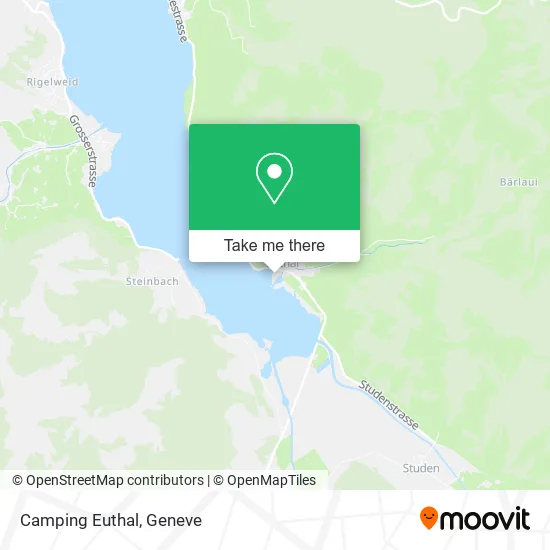Camping Euthal map