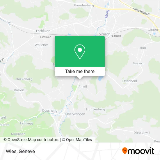 Wies map