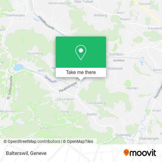 Balterswil map