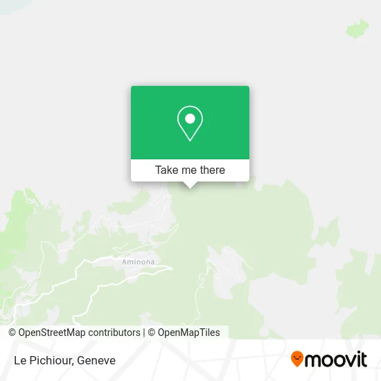 Le Pichiour map